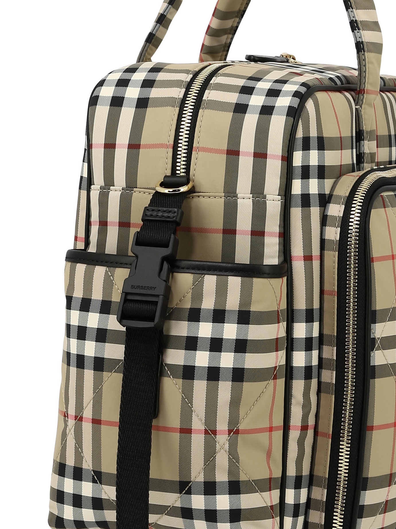 BURBERRY KIDS Check baby changing bag